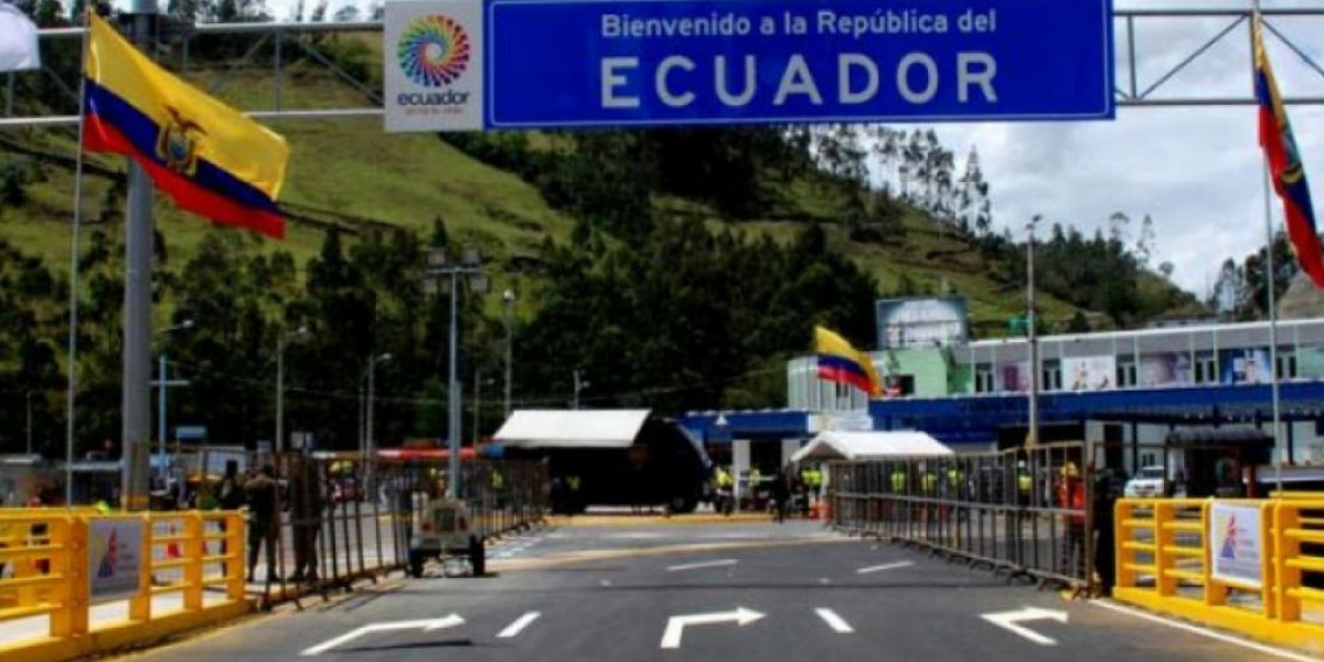 Frontera con Ecuador.