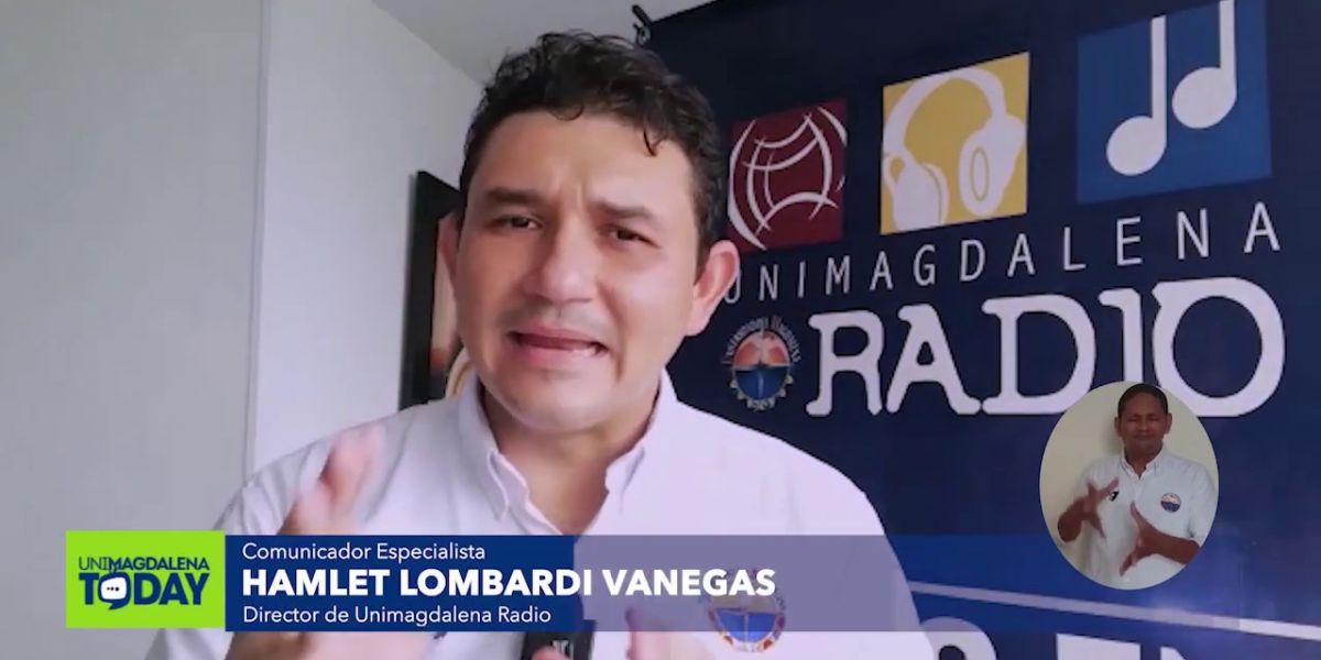 Hamlet Lombardi, director Unimagdalena Radio.