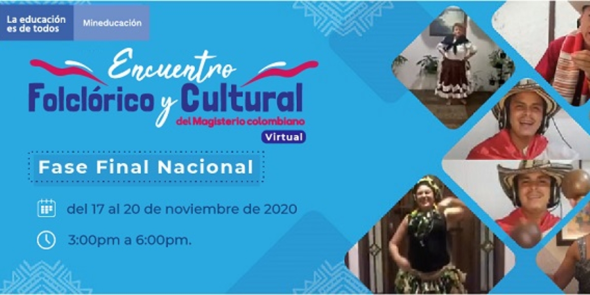 MinEducación El evento es transmitido a través de las redes sociales del Ministerio de Educación Nacional y la plataforma Contacto Maestro.