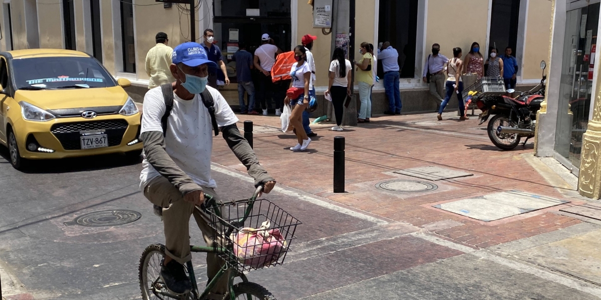 El Tiempo. Samarios en las calles del Centro Histórico.