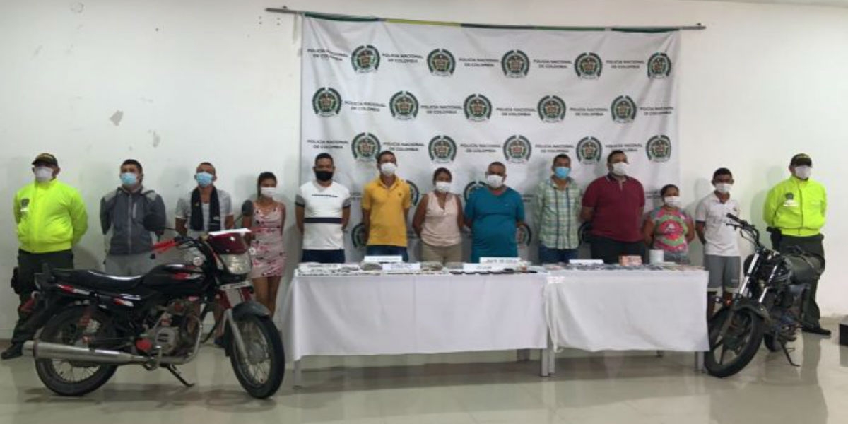 Fiscalía 11 presuntos integrantes de la estructura criminal conocida como Marsella.