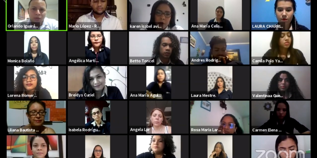 Unimagdalena Los estudiantes se mostraron entusiasmados y agradecieron a las directivas y también a los docentes por la formación profesional que les permitirá aportar al desarrollo humano.