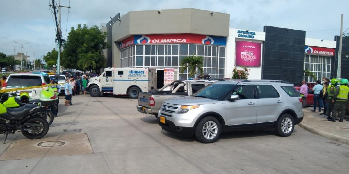 El hecho ocurrió en el supermercado Olímpica de Villa Campestre, en Puerto Colombia.