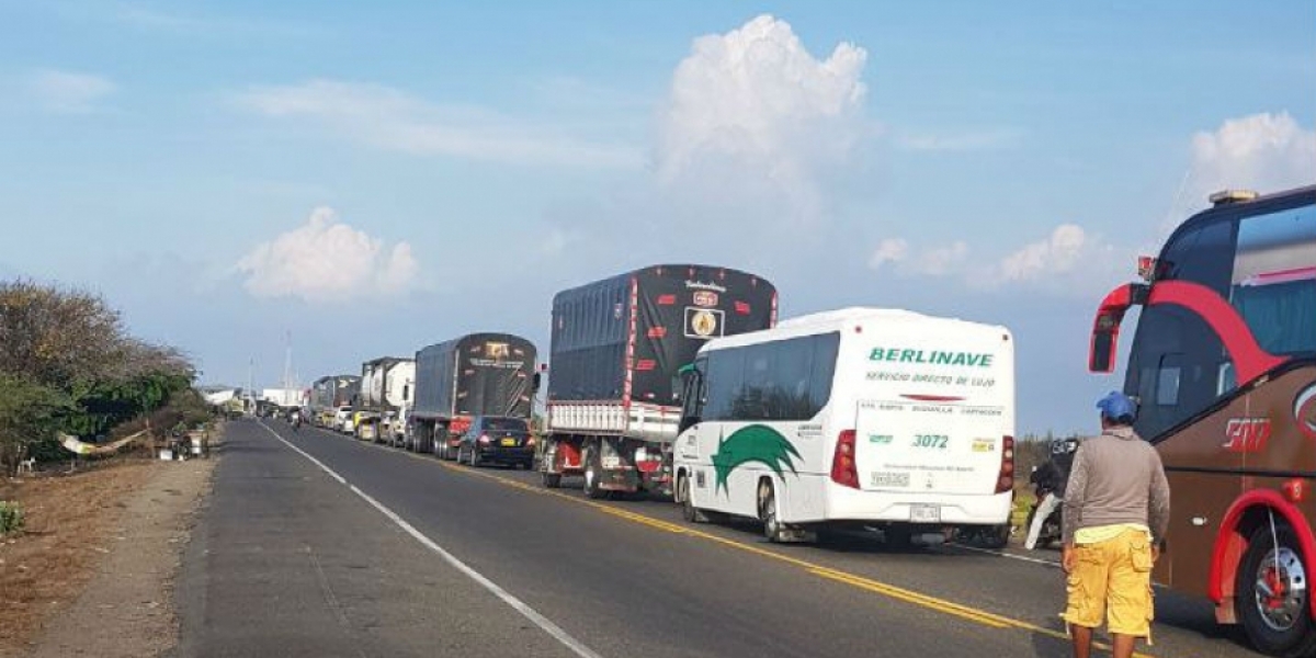 El hecho se registró en el  kilómetro 70+500.