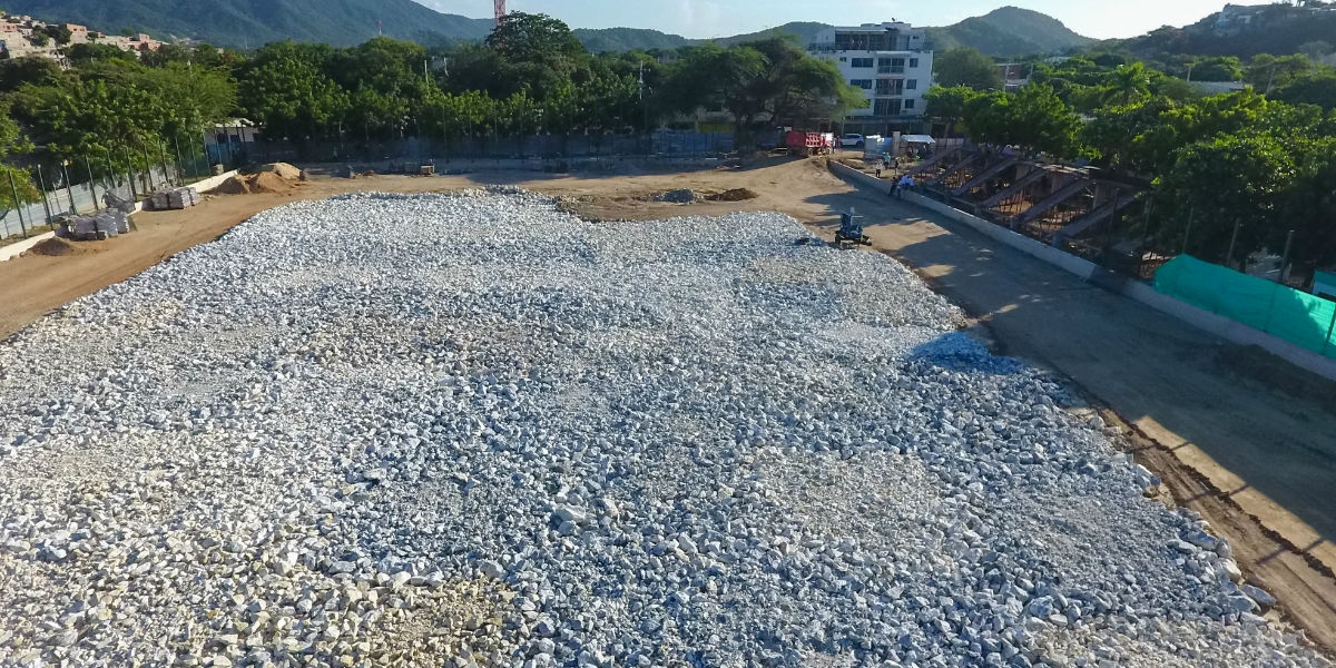 Así luce la remodelación del escenario deportivo.