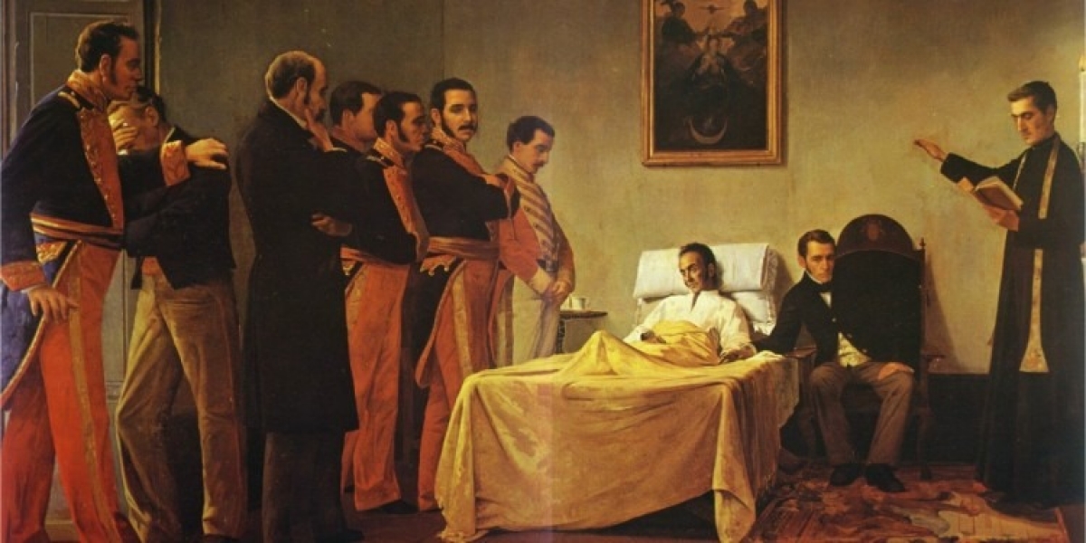 La Quinta de San Pedro Alejandrino fue el lecho de muerte de Simón Bolívar, en 1830.
