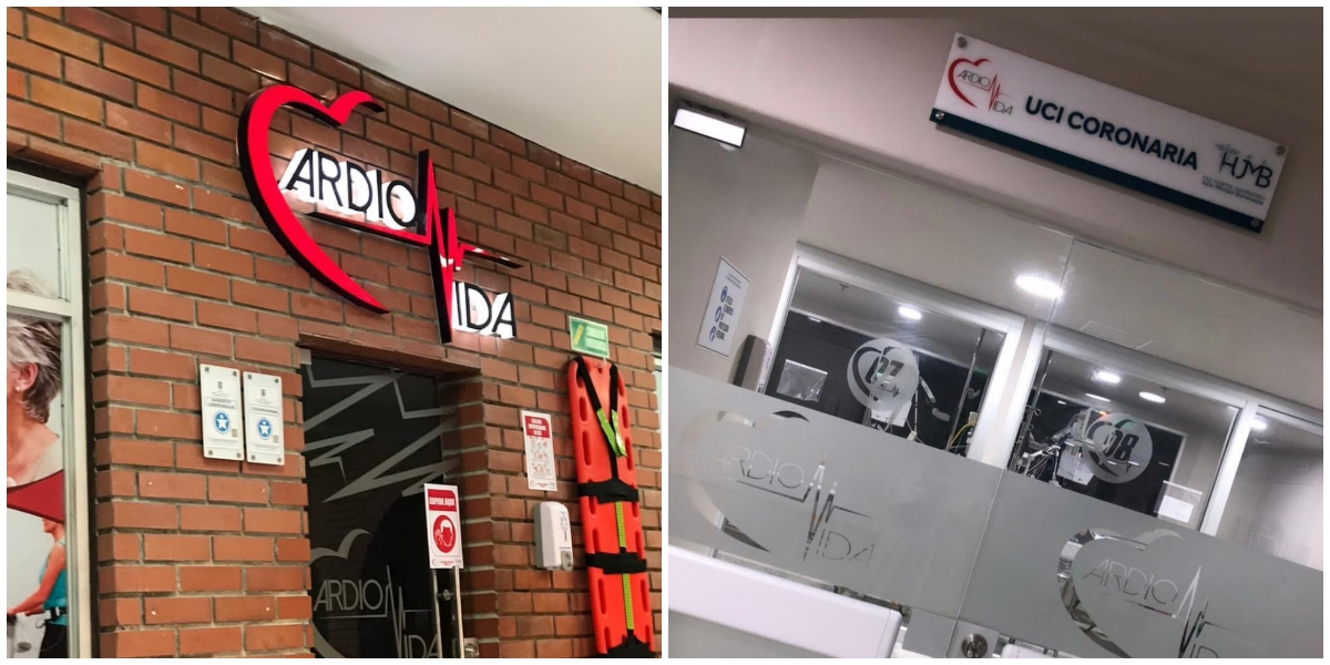 Cardio Vida, ubicada en el Hospital Julio Méndez Barreneche. cortesía