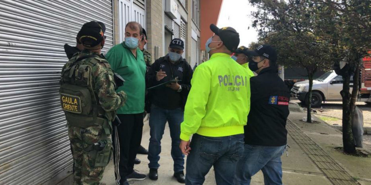 Policía de Antioquia Momento en que es capturado Diego Cadavid.
