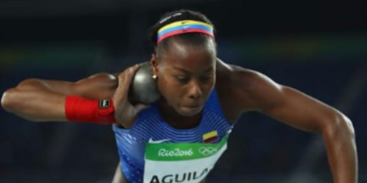 La atleta colombiana sigue luchando por un boleto a los Juegos Olímpicos Tokio 2021.
