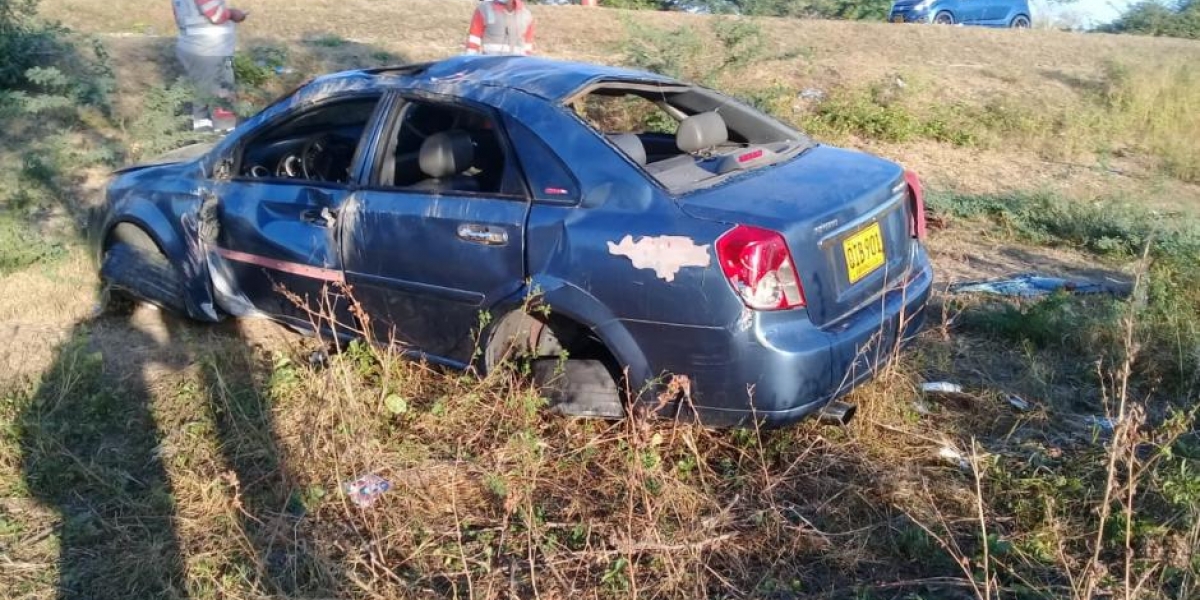 Accidente en la Vía Oriental, en el Atlántico.