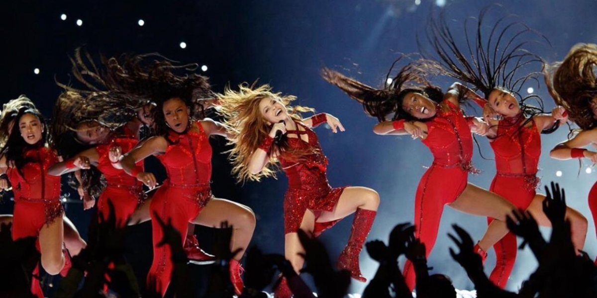 Show de Shakira en el Super Bowl