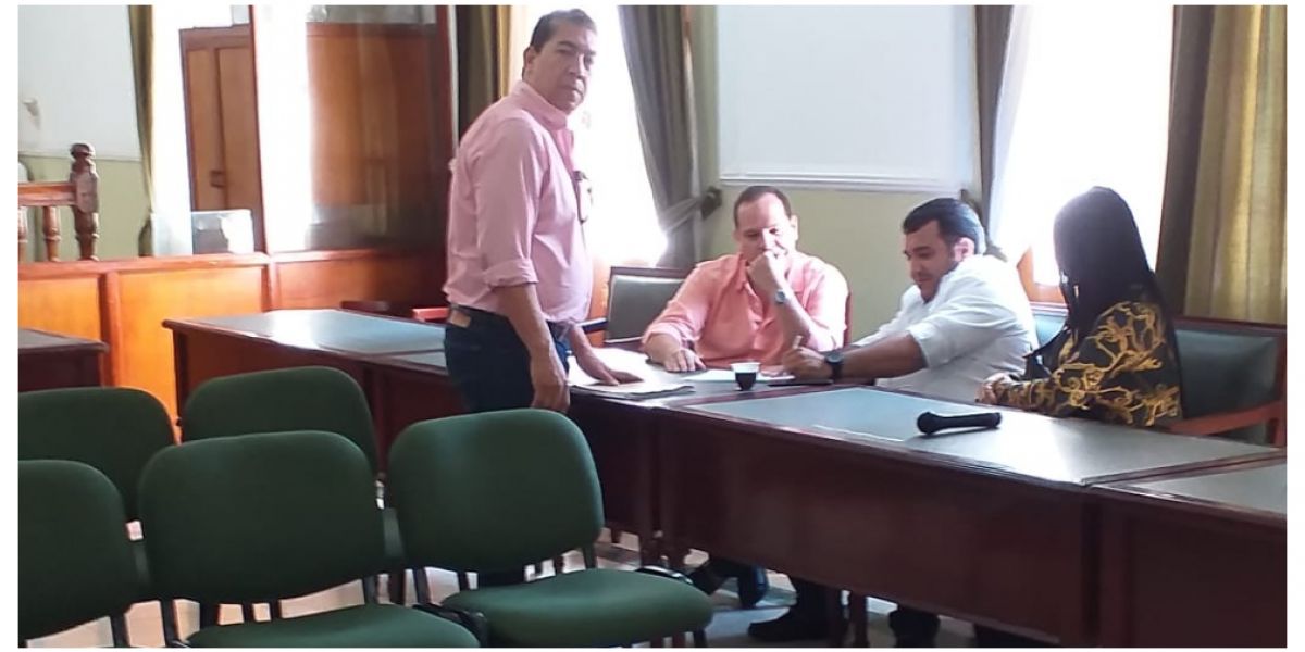 Seguimiento.co Este era el grupo de diputados que protagonizó la reunión.