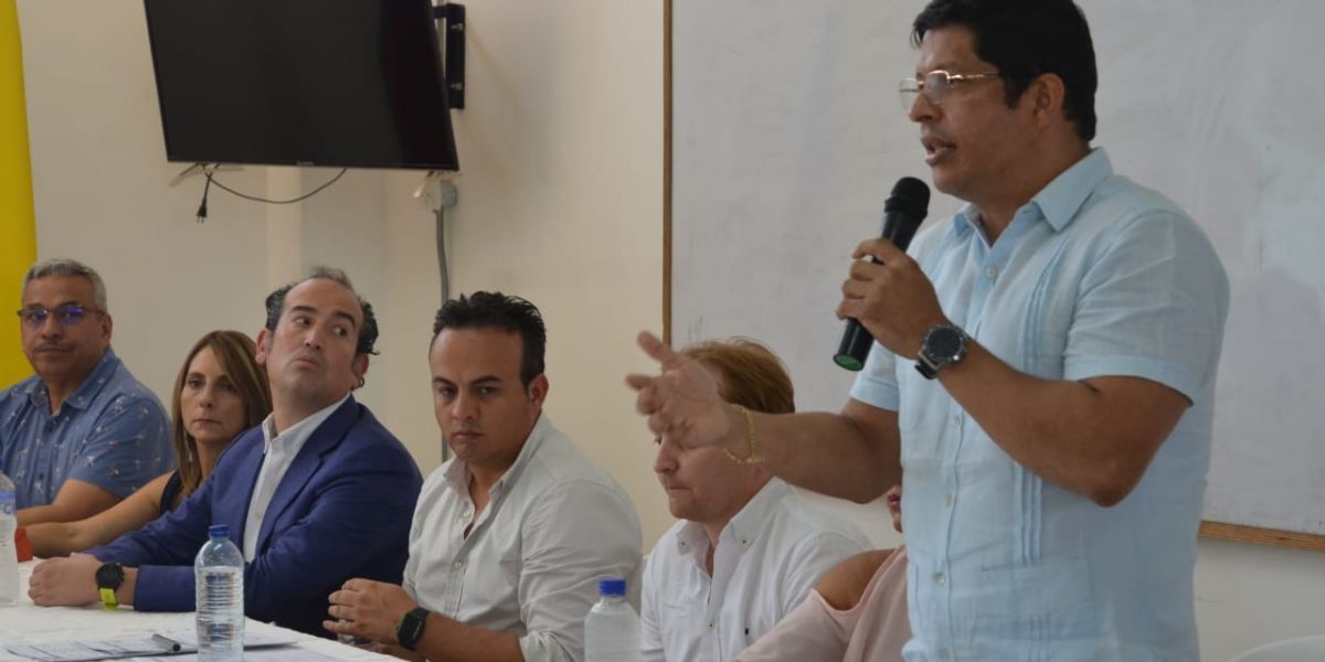 Oscar Mejía - Seguimiento.co El rector de Unimagdalena, Pablo Vera.
