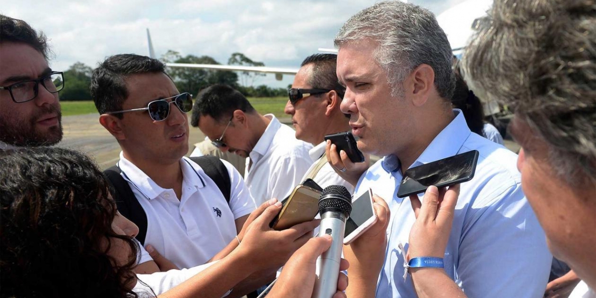 Presidente Iván Duque Márquez.