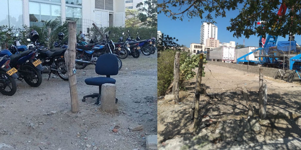 Alcaldía de Santa Marta Lugar intervenido por las autoridades.