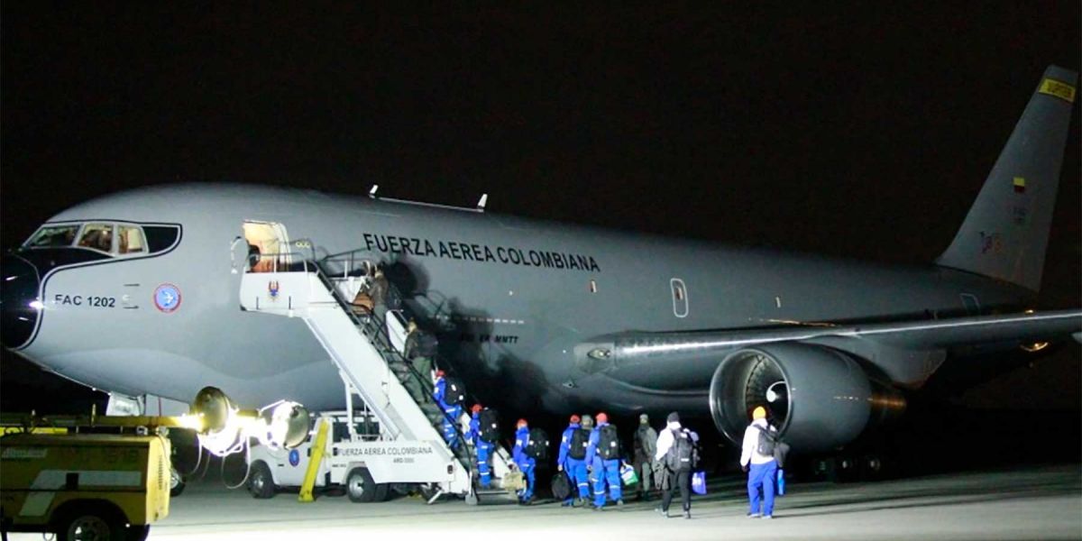 Presidencia El avión fue dotado con todos los requerimientos necesarios para que pueda cumplir el exigente itinerario.