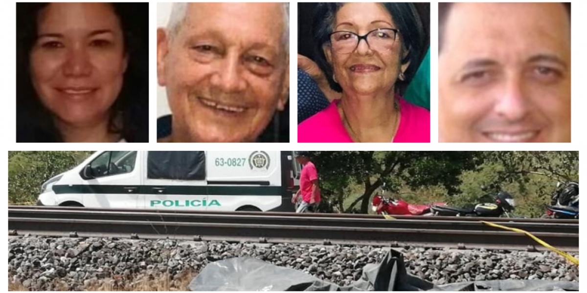 Cuatro personas de una misma familia perdieron la vida en el trágico accidente.