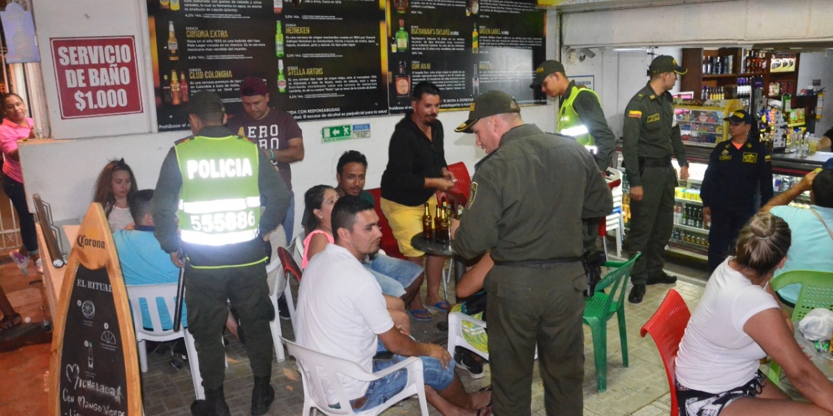 Más de 600 uniformados realizaron controles en los establecimientos y eventos de Carnaval. 