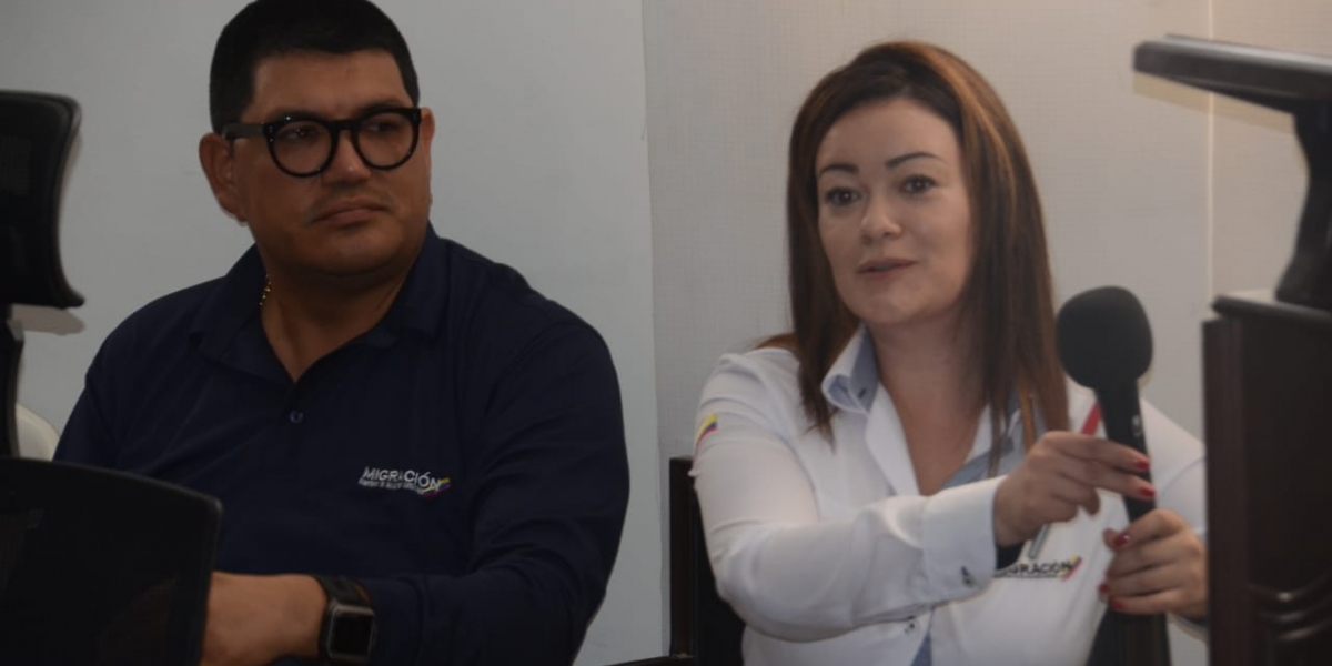 Óscar Mejía - seguimiento.co La directora regional de Migración Colombia, María del Pilar Corredor.