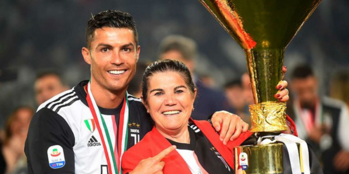 Dolores Aveiro y Cristiano Ronaldo.