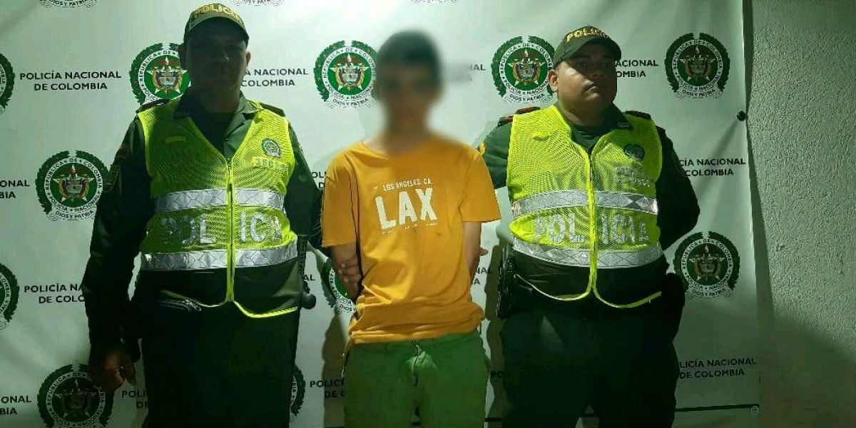 Policía Metropolitana de Santa Marta Camilo Conde.