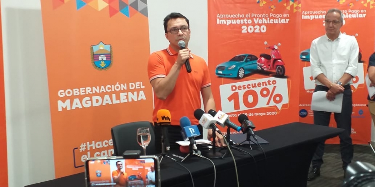 Con esta campaña el departamento aspira a recaudar el 60 % del valor del impuesto, el cual está proyectado para este 2020 en cerca de $7 mil millones.