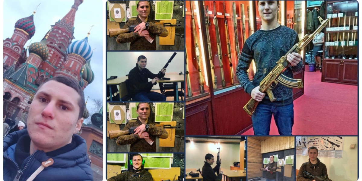 Kamal Ilich Nadjar Vetshev ha publicado en sus redes sociales fotos con armas.