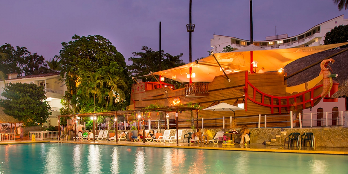 Decameron tiene 21 hoteles en Colombia, uno de estos queda Santa Marta.