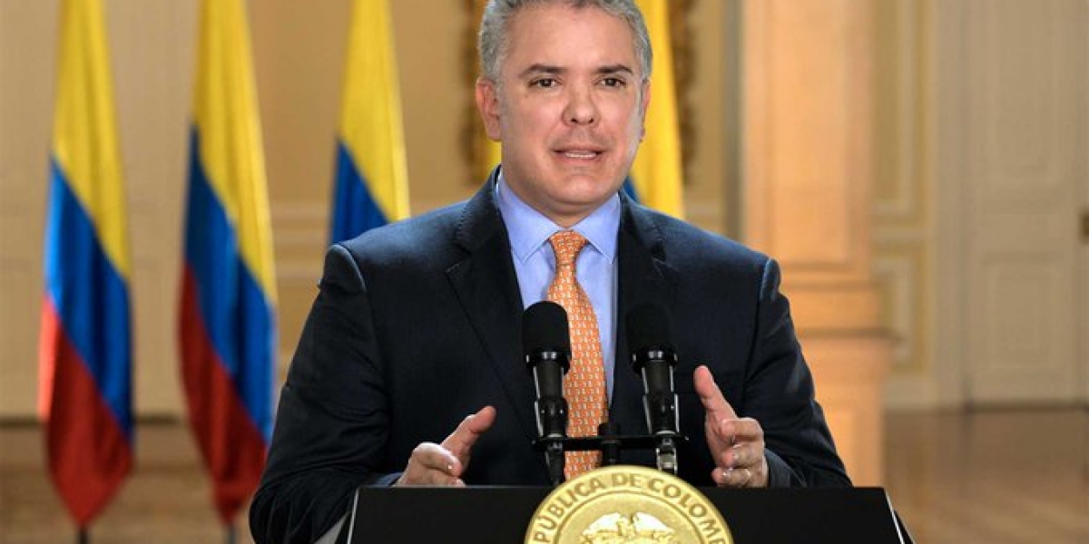 Iván Duque, presidente de Colombia.