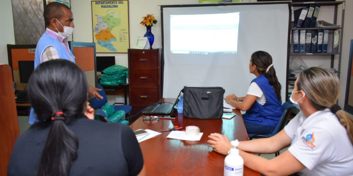 Alcaldía de Santa Marta La Secretaría de Salud dispuso de una Sala de Análisis de Riesgo para analizar los posibles casos.