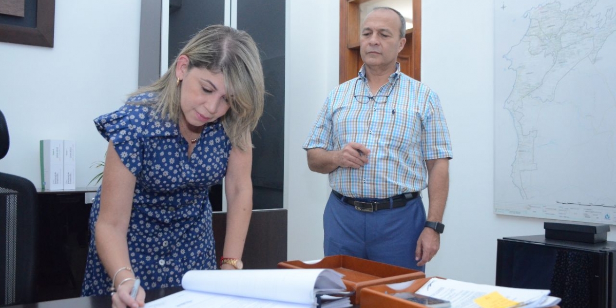 Alcaldía de Santa Marta Germán de la Cruz Arrieta Violet, nuevo secretario de Salud.