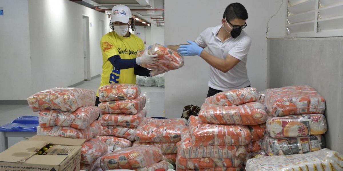 Los mercados tendrán productos de aseo personal, de hogar, además de alimentos para desayuno, almuerzo y cena.