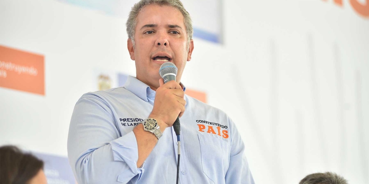 SIG Iván Duque, presidente de la República.