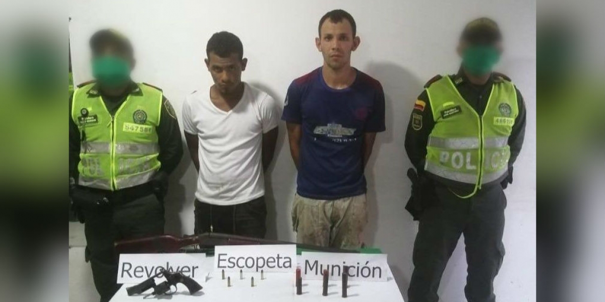 Policía Capturados en Orihueca.