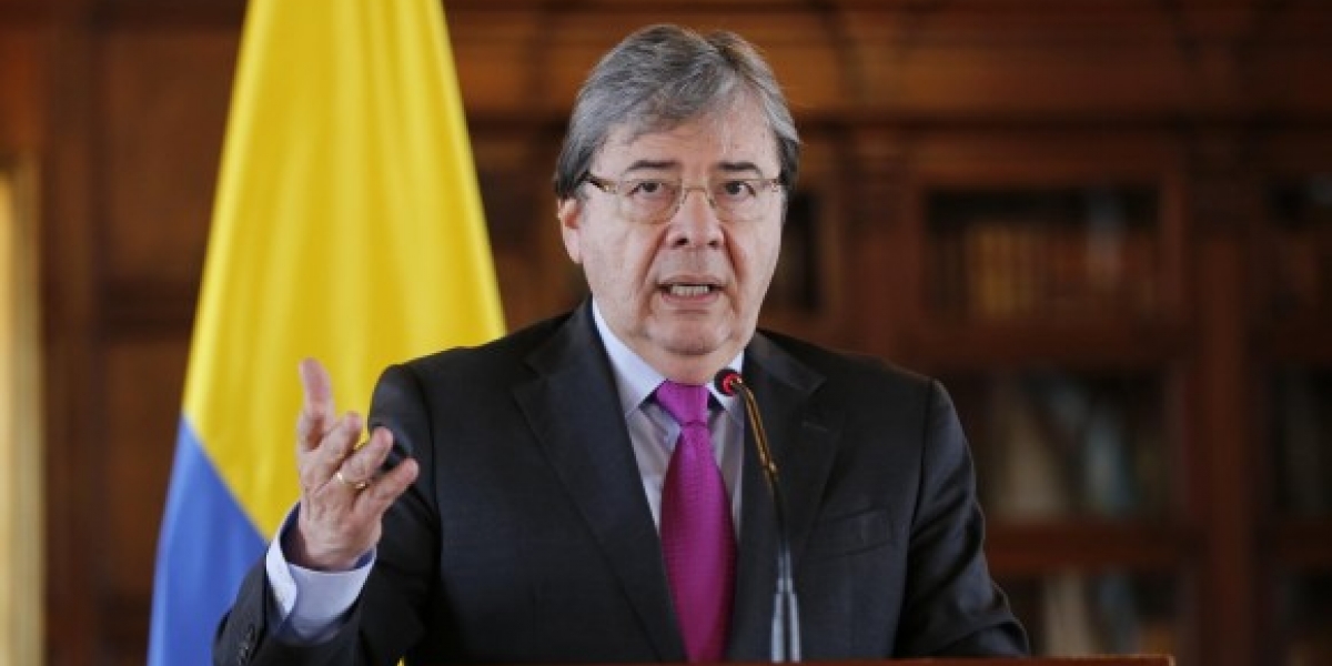 Ministro de Defensa, Carlos Holmes Trujillo.