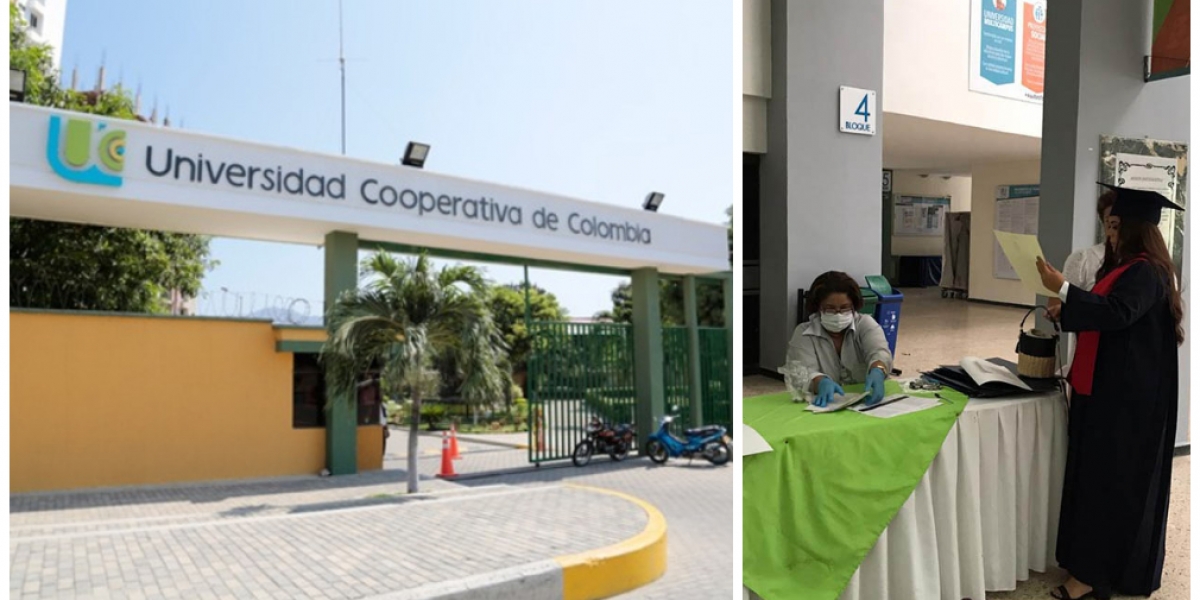 Grados en la UCC en medio de la pandemia.