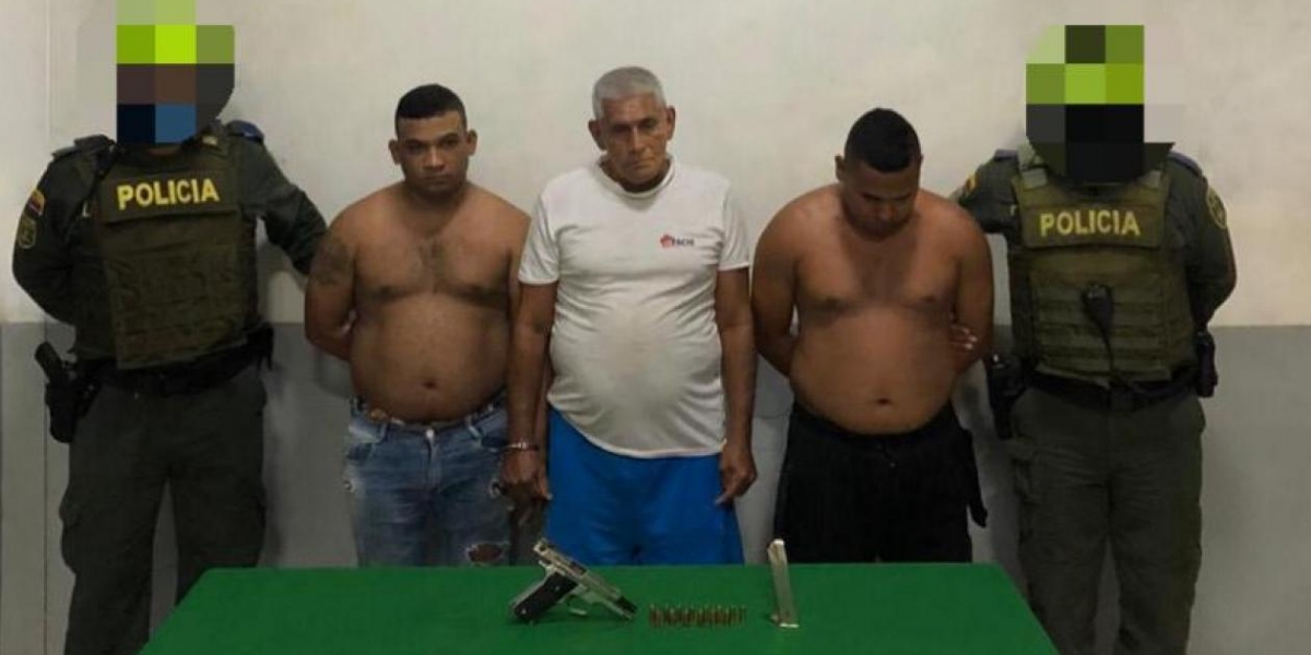 Capturados por tortura en Barranquilla.