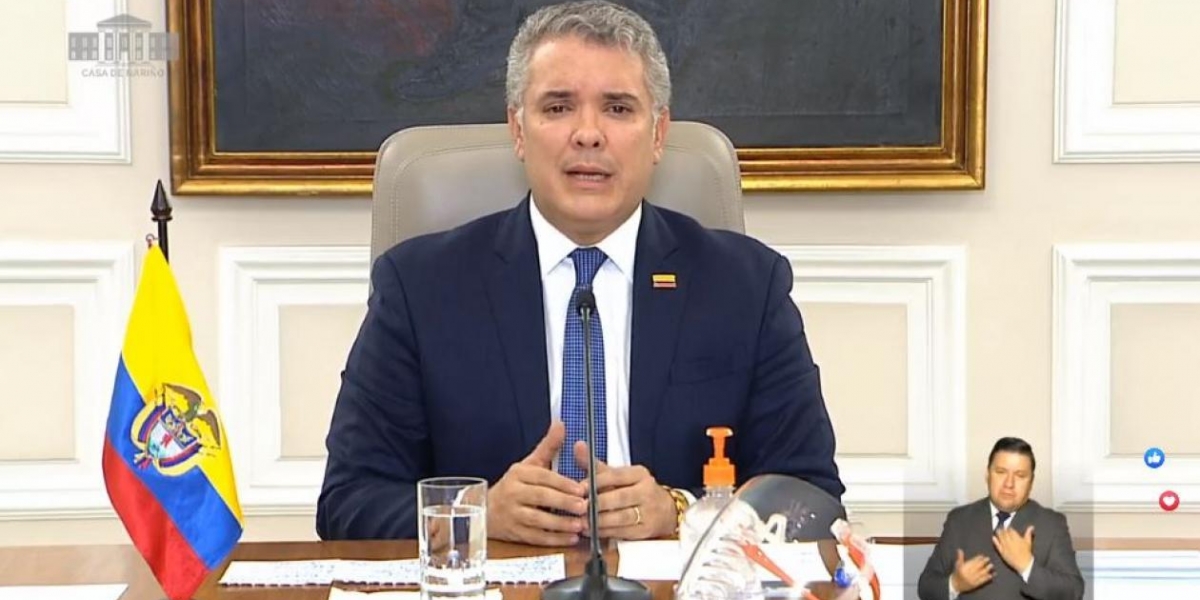 Iván Duque, presidente de Colombia.