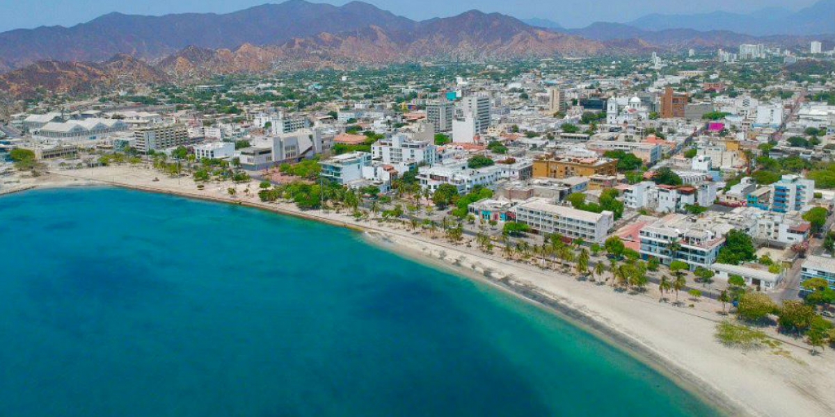 Panorámica de Santa Marta.