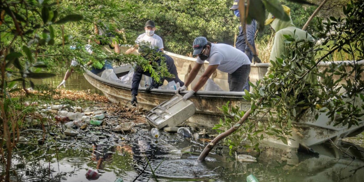 Alcaldía de Santa Marta Acciones en el río Manzanares.