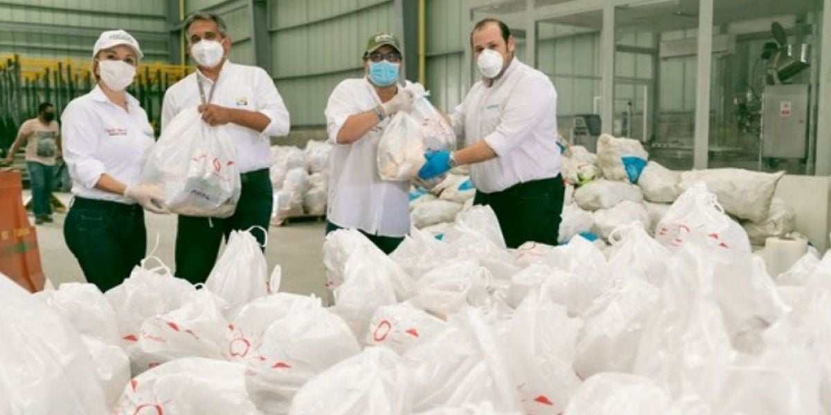 Cámara de Comercio Mercados que serán donados.
