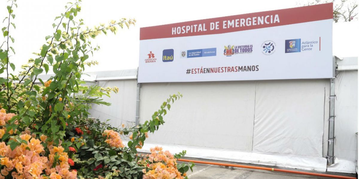 Fachada del Hospital de Emergencia.