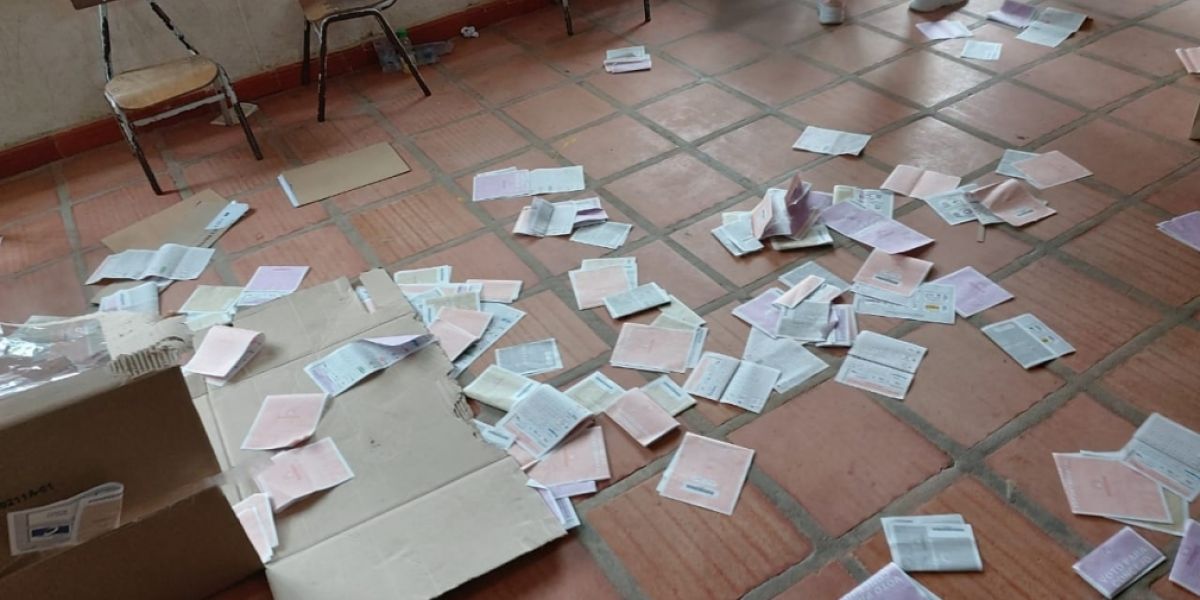 Las elecciones en San Zenón fueron suspendidas por incidentes 'vandálicos'.