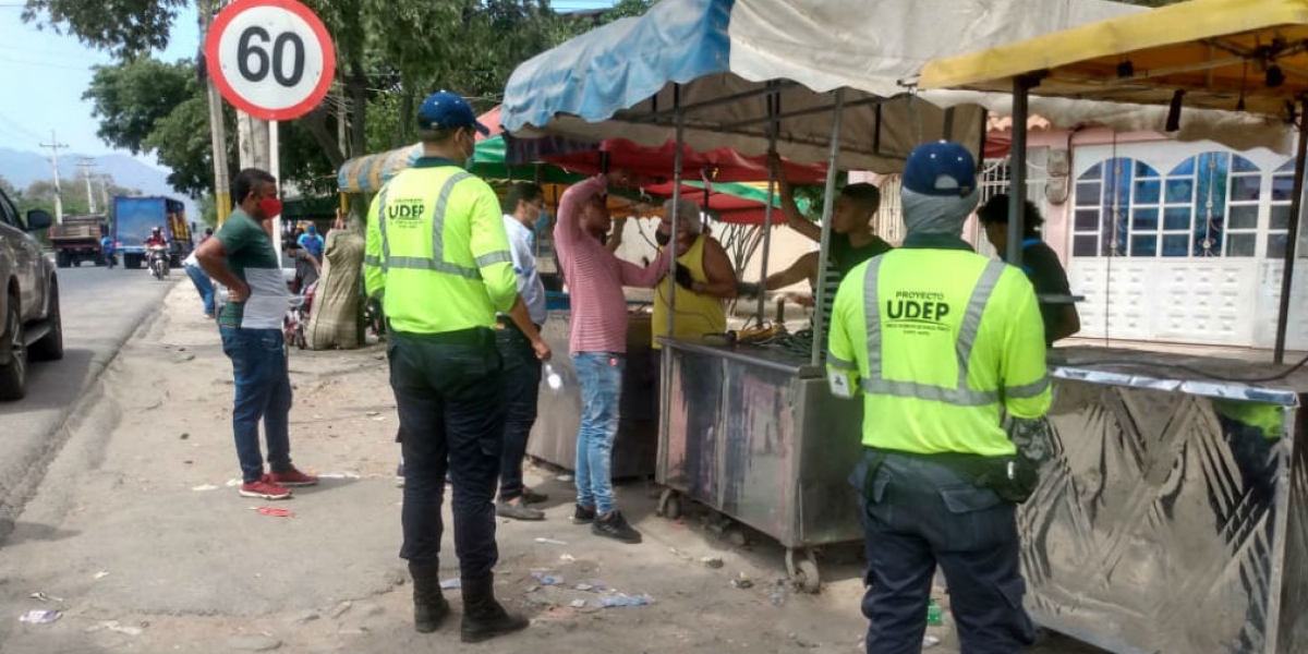 Operativos en La Lucha.