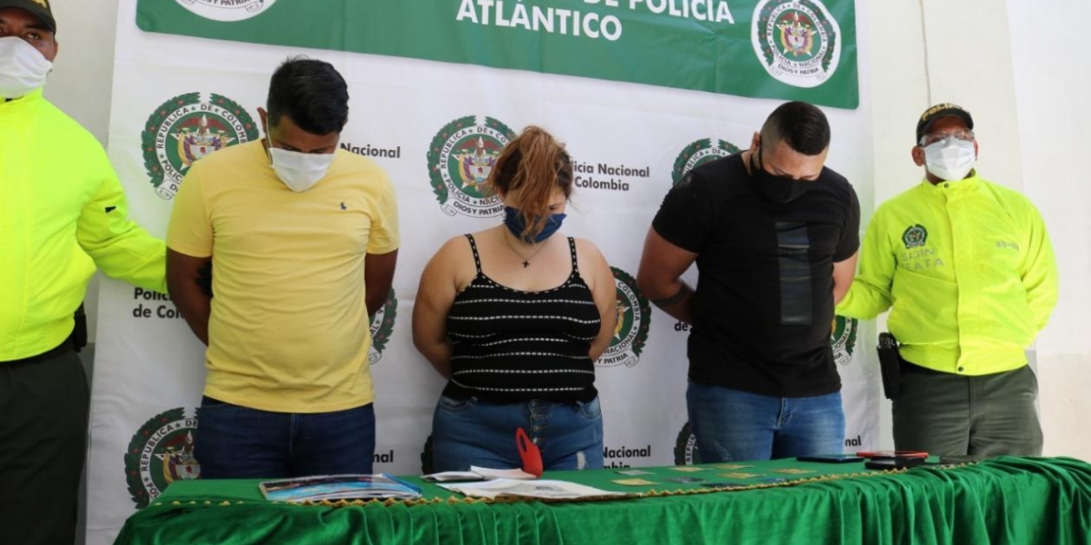 Policía Capturados.