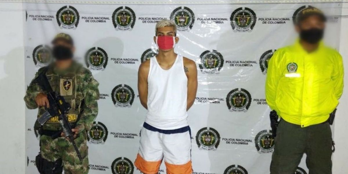 Policía del Magdalena El sujeto habría atentado contra la vida de Félix Alfonso Reales Navarro.