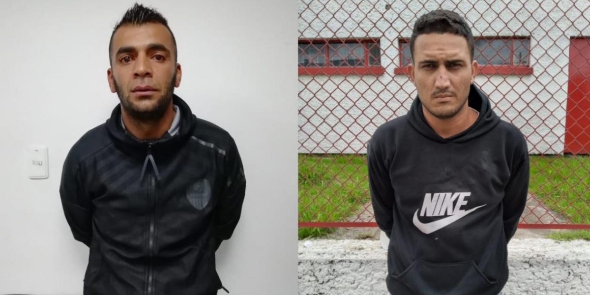 Zona Cero Alan Buriticá Durán, alias 'Maicol'; y Brahiam Manuel Manoche Cortesía.