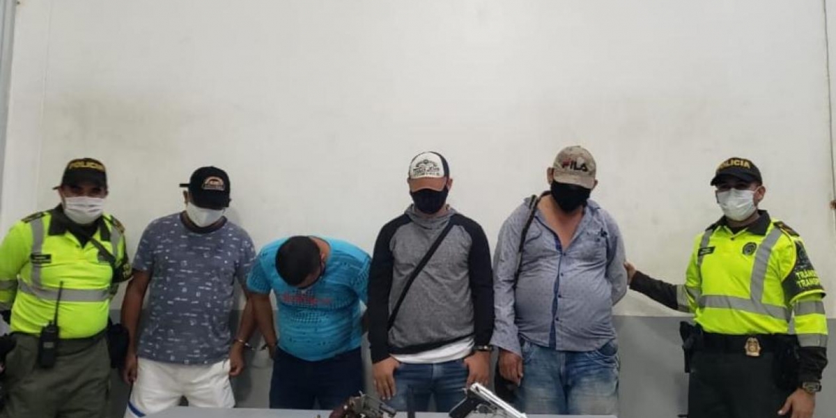 Policía Capturados.