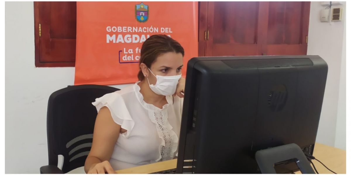 La jefa de la Oficina de Cultura Departamental, Diana Viveros.