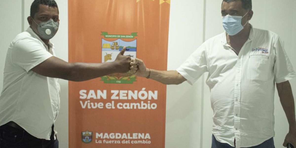 Dos candidatos se disputan la Alcaldía de San Zenón.